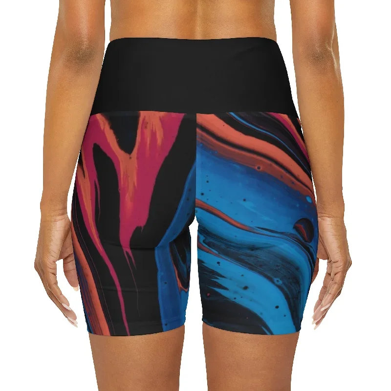 acrylic-pour-high-waisted-yoga-shorts-aop