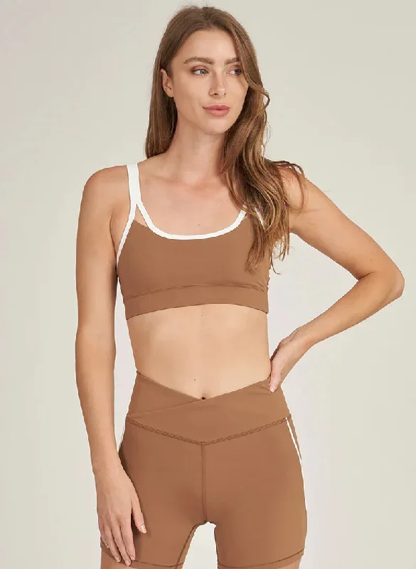 Active Sports Bra Pecan