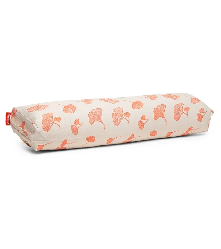 B, Halfmoon Limited Edition Prana Bolster Ginkgo Orange