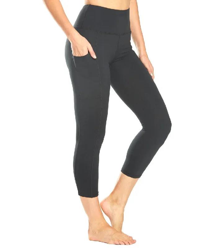 Balance Collection Eclipse Lux Yoga Capris Black