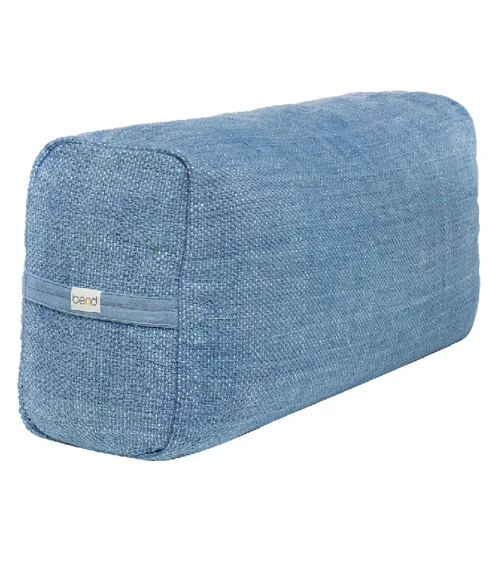 Bennd Yoga Indigo Ayurvedic Yoga Bolster Blue