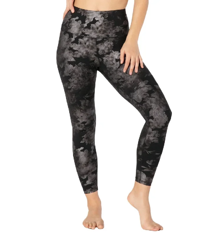 Beyond Yoga Foil Floral High Waisted 7/8 Yoga Leggings