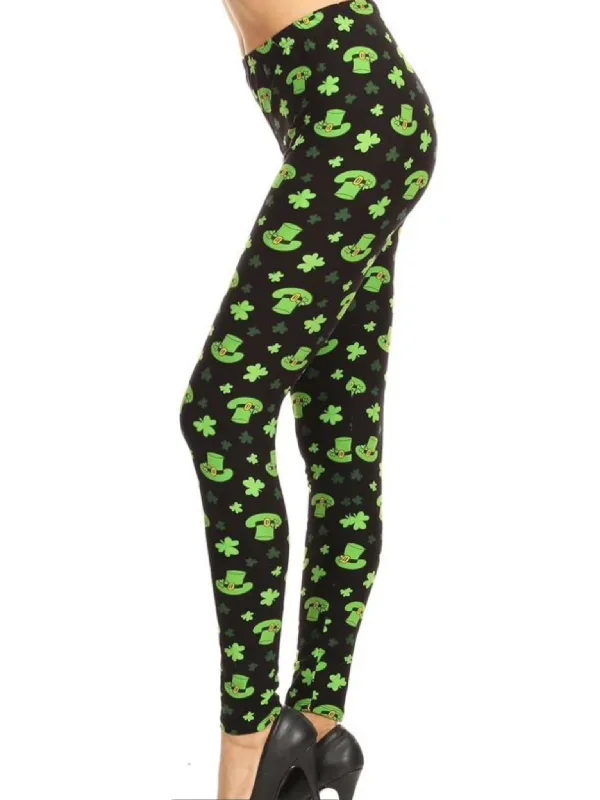 Clovers  & Tophats  Plus Leggings