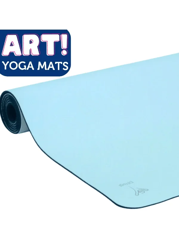 DIYogi ART YOGA MAT - BLUE