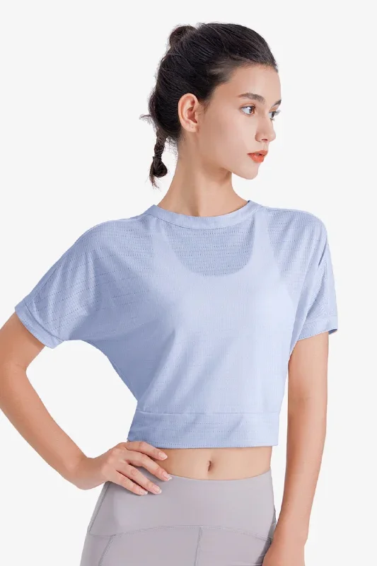 Flow Short Sleeves Crop Top