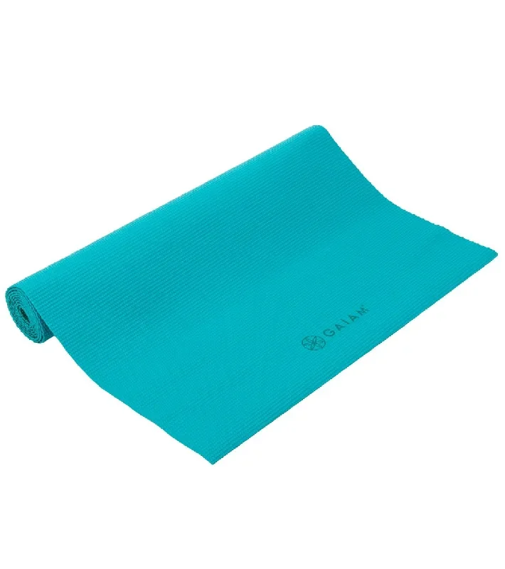 Gaiam 2-Color Yoga Mat 68 4mm Turquoise Sea