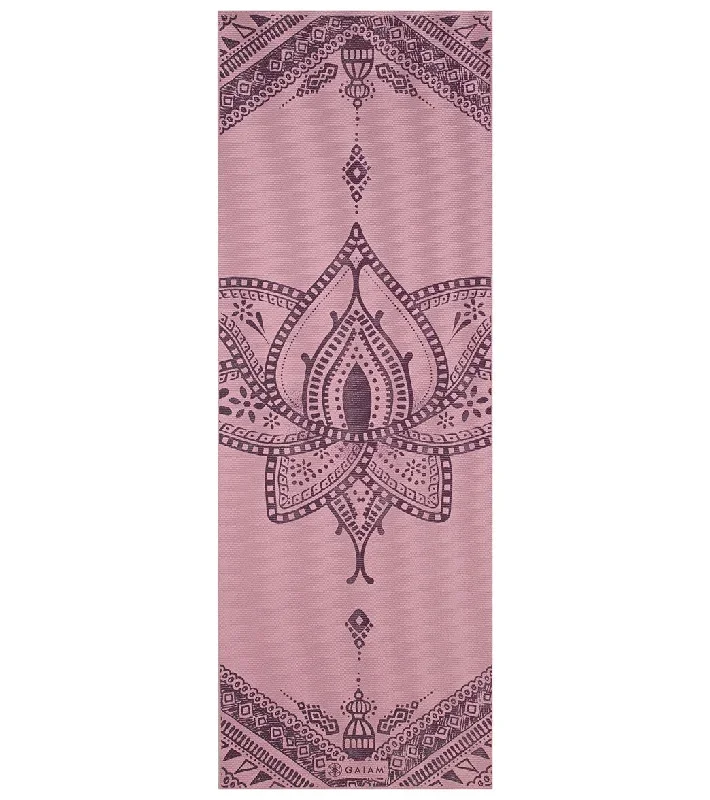 Gaiam 6mm Yoga Mat Reversible Inner Peace