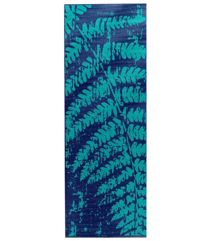 Gaiam Midnight Fern Printed Yoga Mat 68 4mm