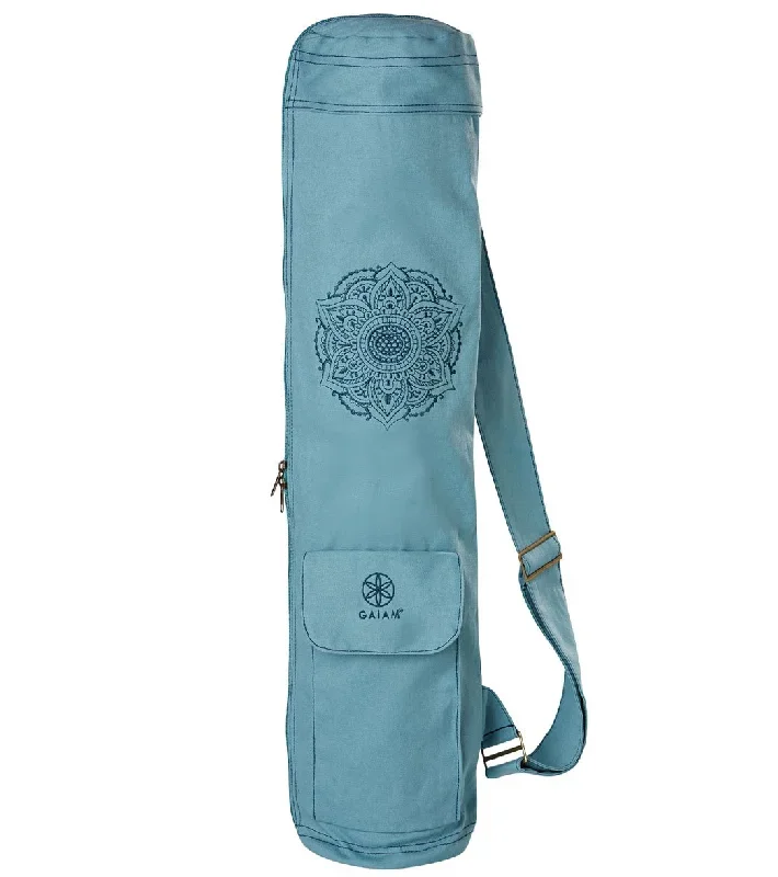 Gaiam Niagara Embroidered Cargo Yoga Mat Bags Niagara