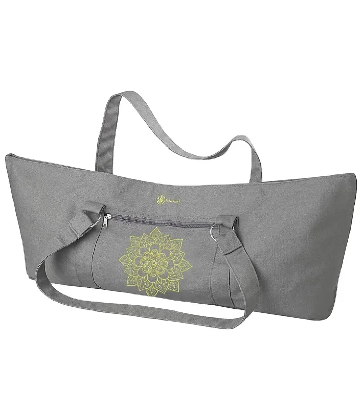 Gaiam Yoga Mat Tote Bag Citron Sundial