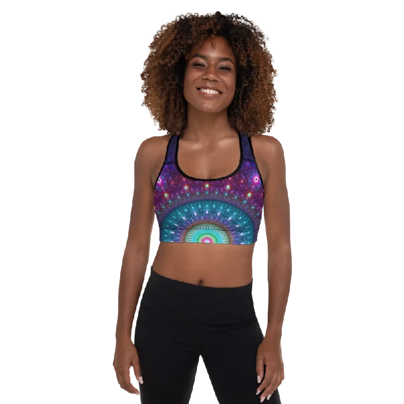 Goa Vibes Womens Padded Sports Bra