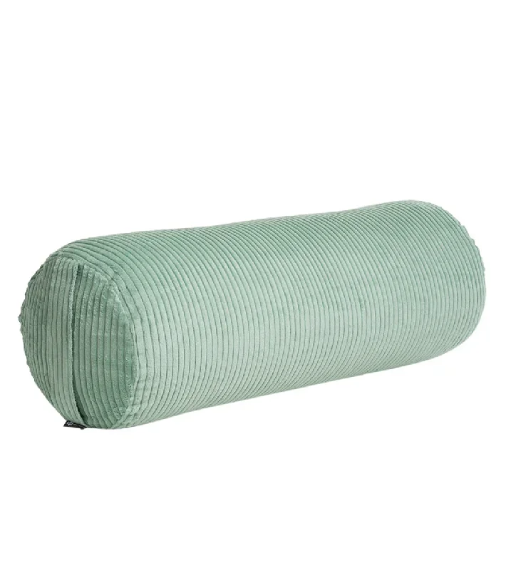 Halfmoon Corduroy Cylindrical Bolster Eucalyptus