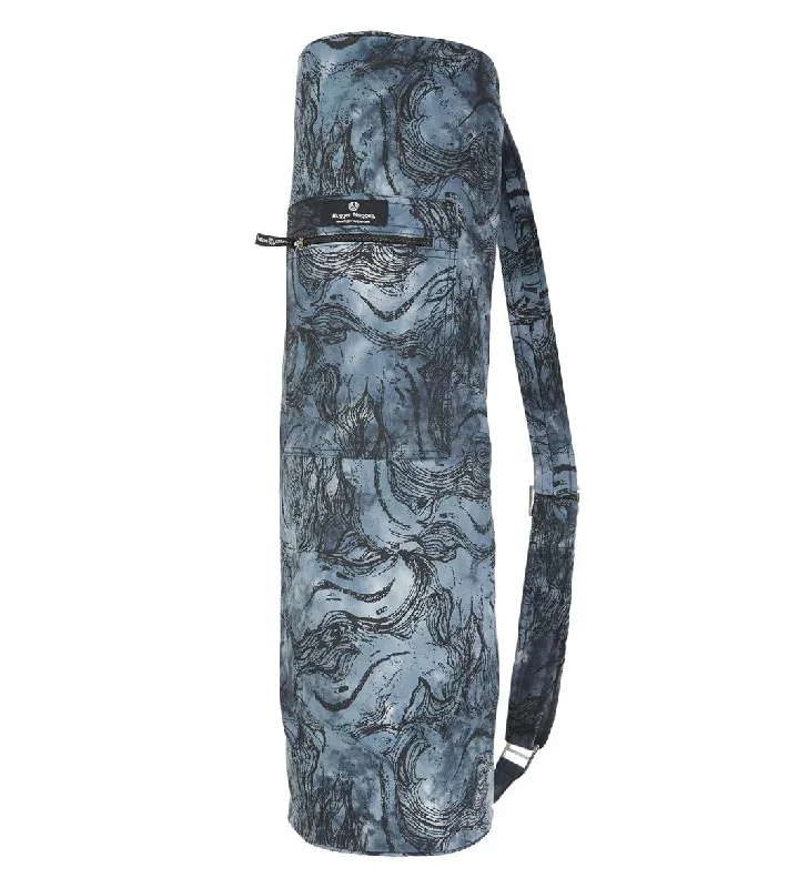 Hugger Mugger Batik Yoga Mat Bag Twilight Tide