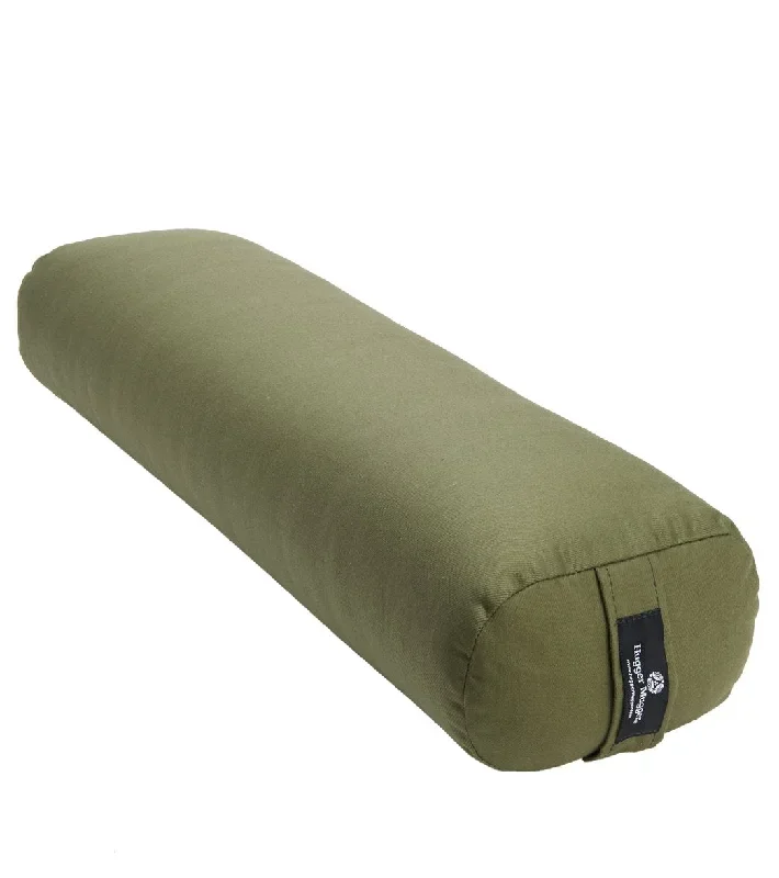 Hugger Mugger Junior Solid Yoga Bolster Olive