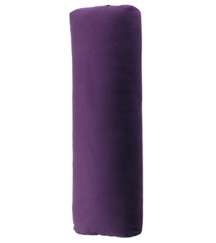 Hugger Mugger Junior Solid Yoga Bolster Plum