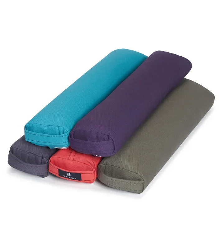 Hugger Mugger Pranayama Solid Yoga Bolster Aqua