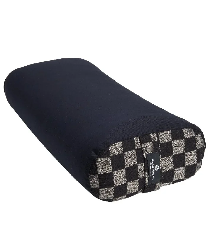 Hugger Mugger Standard Printed Yoga Bolster Checkmate