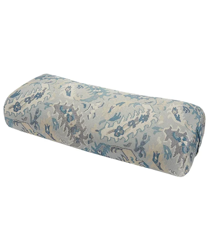 Hugger Mugger Standard Printed Yoga Bolster Crystal Garden