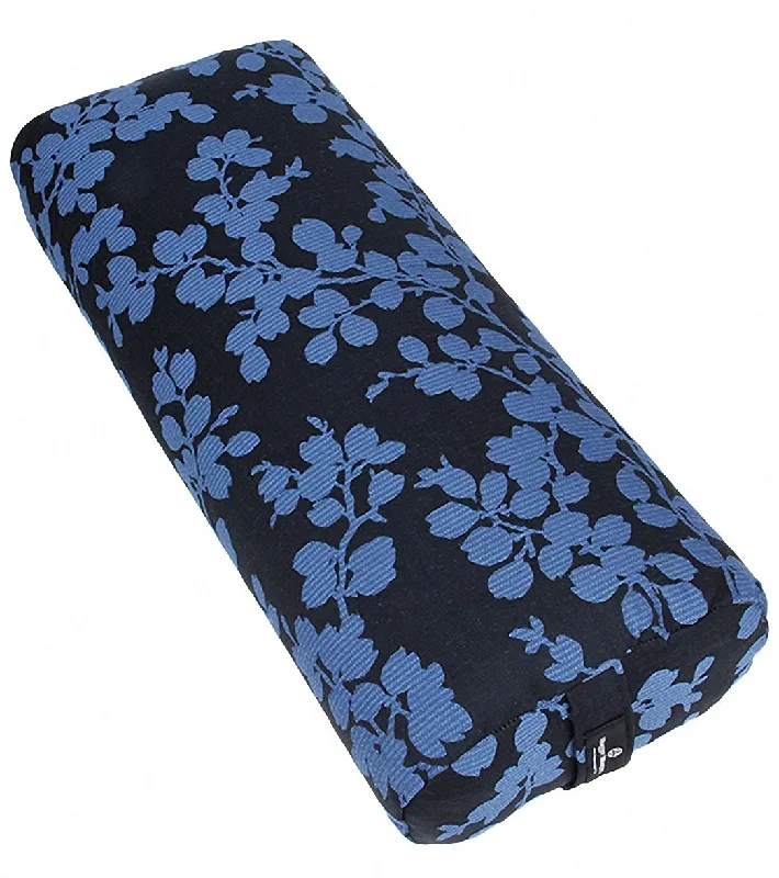 Hugger Mugger Standard Printed Yoga Bolster Midnight Vine