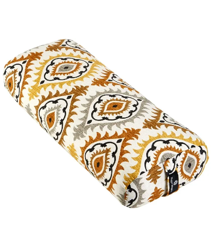 Hugger Mugger Standard Printed Yoga Bolster Fiery Sol