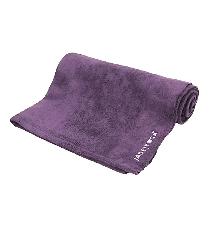 Jade Yoga Microfiber Yoga Mat Towel 72 Purple