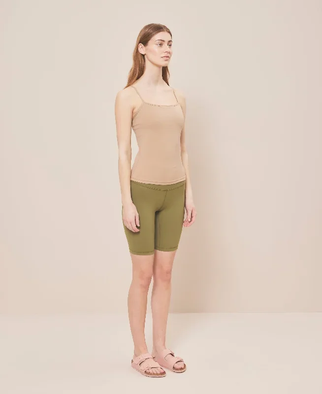 Lunar Luxe Shorts 8 - Olive Green