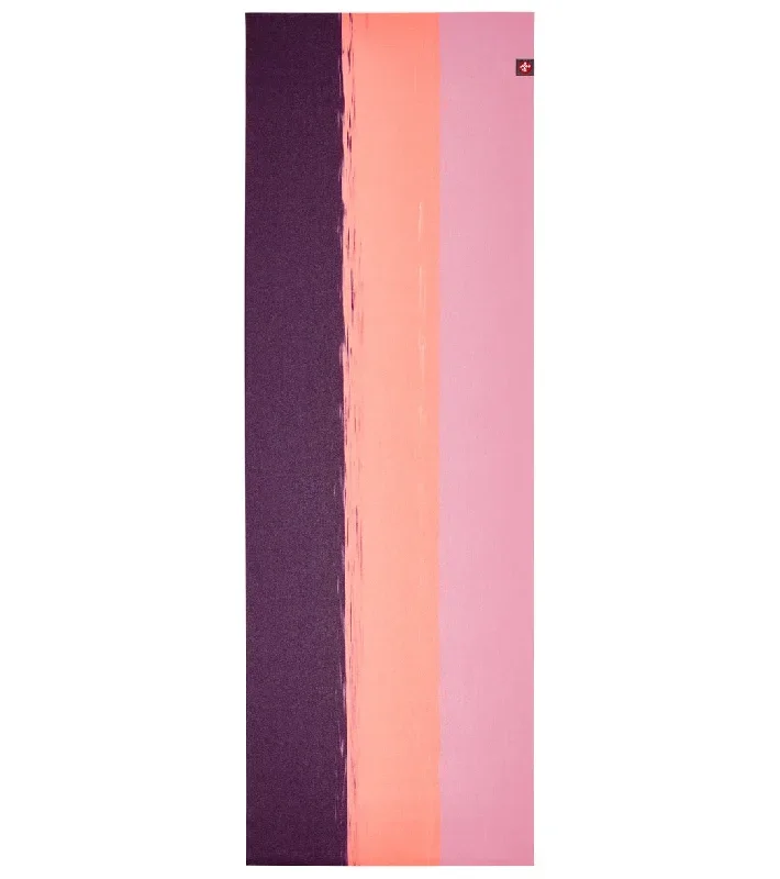 Manduka eKO SuperLite Travel Yoga Mat 71 1.5mm Fuchsia Three Stripe