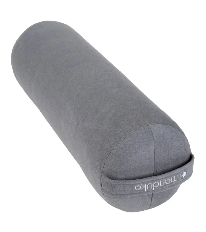 Manduka Enlight Round Yoga Bolster Thunder