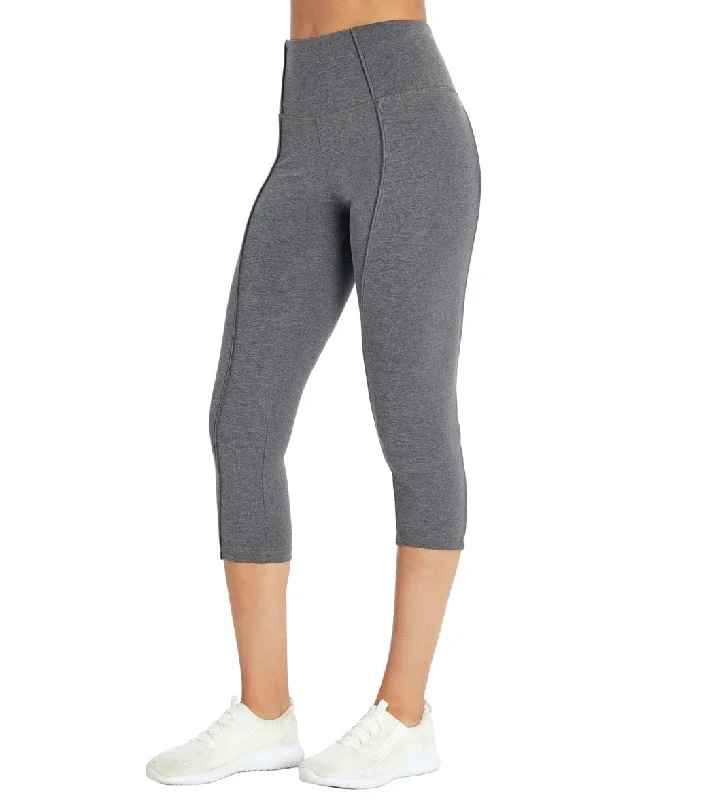 Marika Ollie Yoga Capris Heather Black