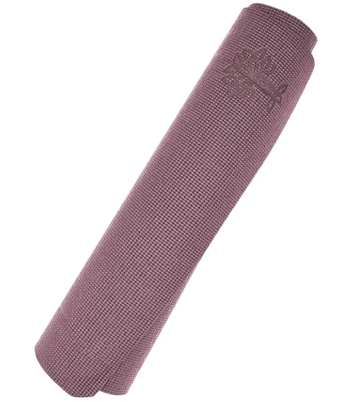 Oak and Reed Premium 6mm Yoga Mat with Carry Rope Mauve