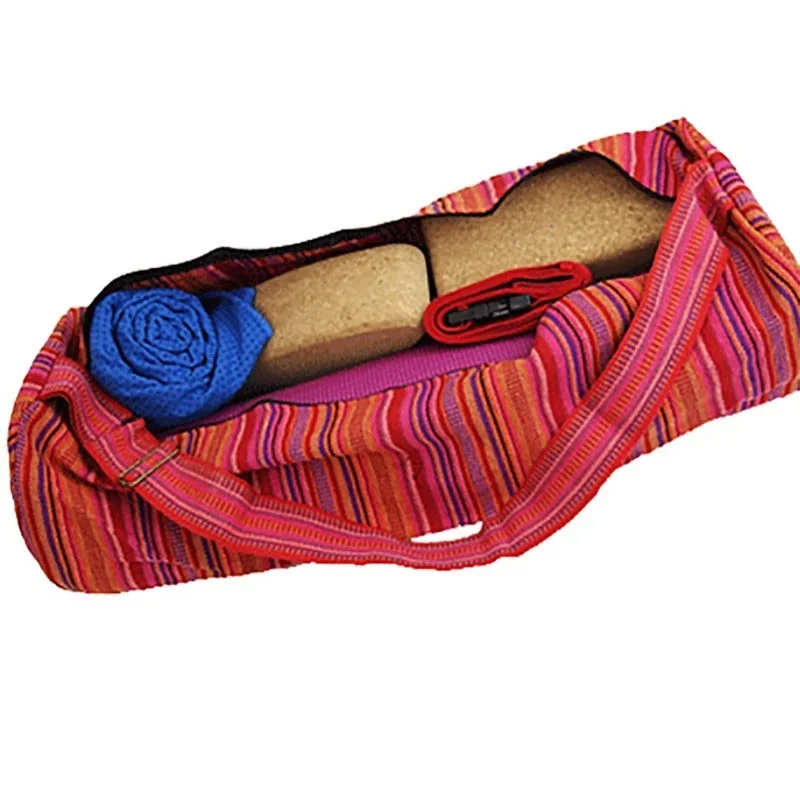 Organic cotton yoga mat bag