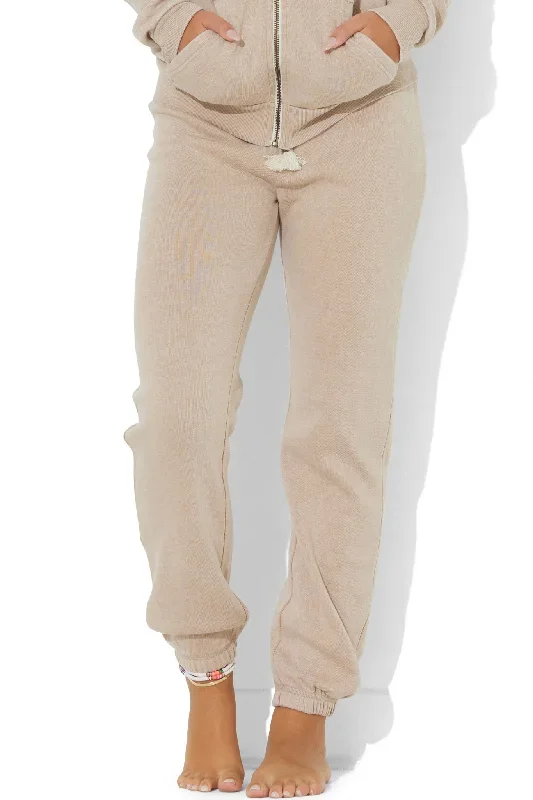 Vintage Havana/Ocean Drive Burn Out Sweatpants OD1499 Sand