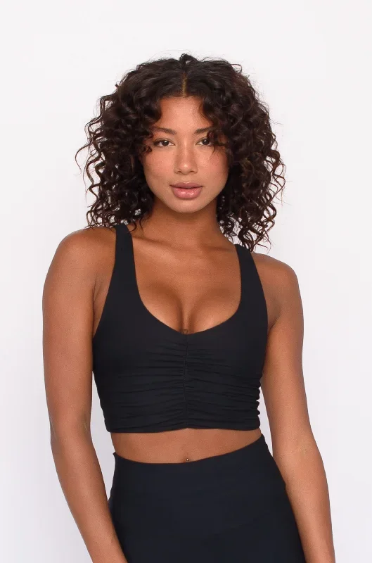 Winnie Sports Bra - Black