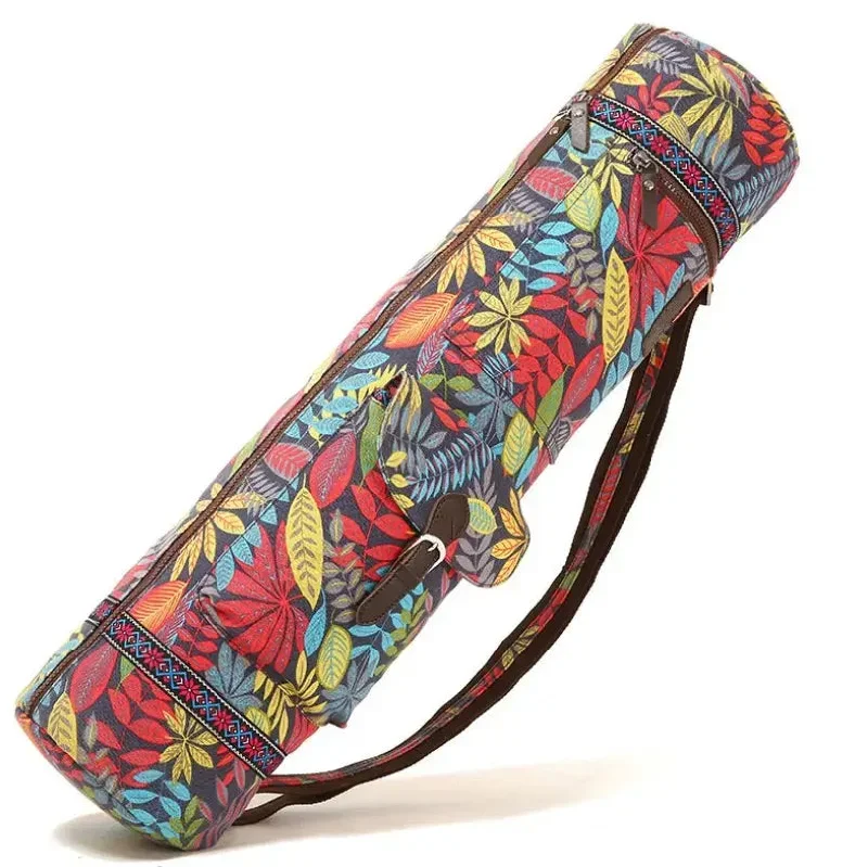 Yoga mat sling bag pattern